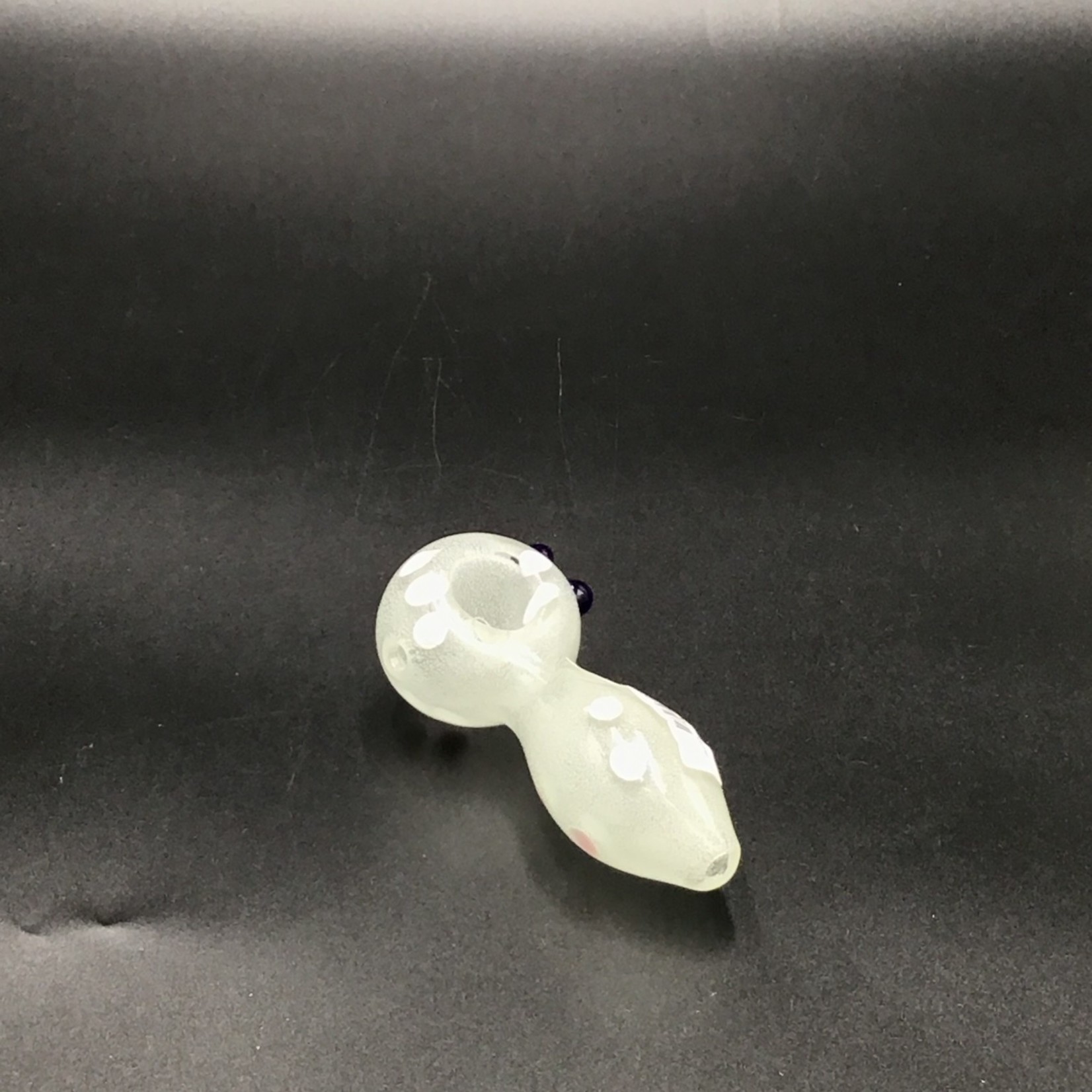 3.5'' Glow In The Dark With Slime Dot Spoon Pipe