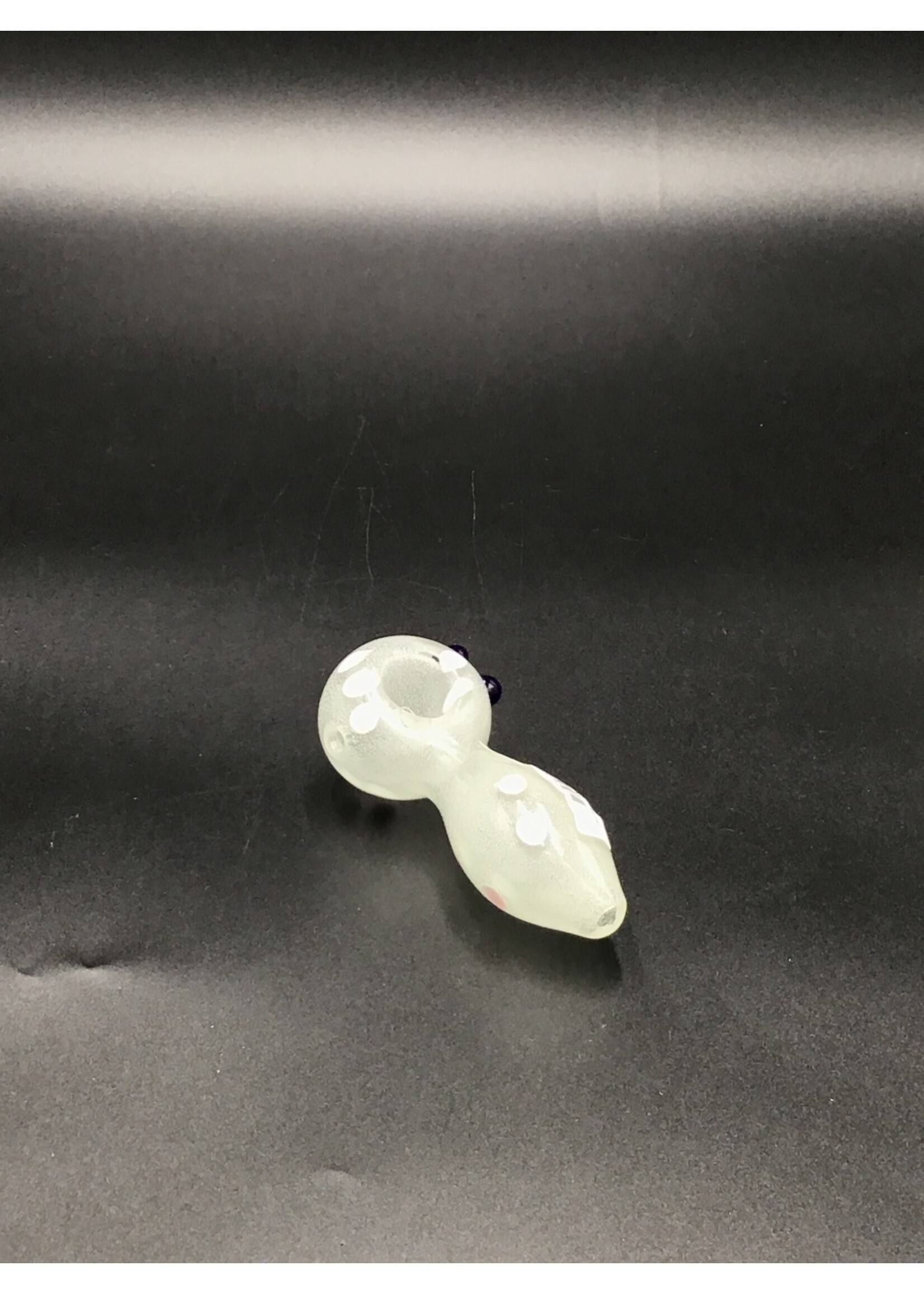 3.5'' Glow In The Dark With Slime Dot Spoon Pipe
