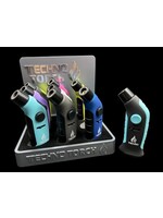 Techno Torch Techno Torch Rubber Finish Single Flame Torch Lighter