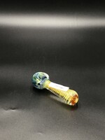 5" Heavy Gold Fumed Swirl & Frit Head Bowl