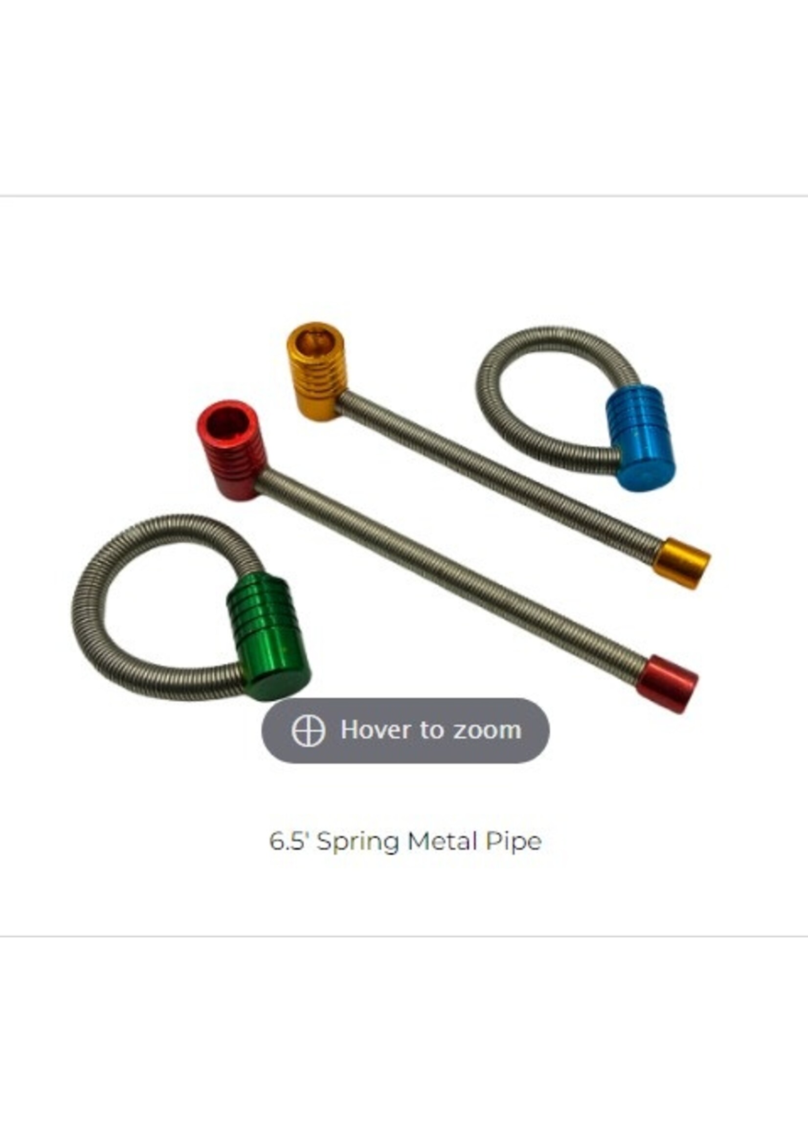 4" Spring Metal Pipe