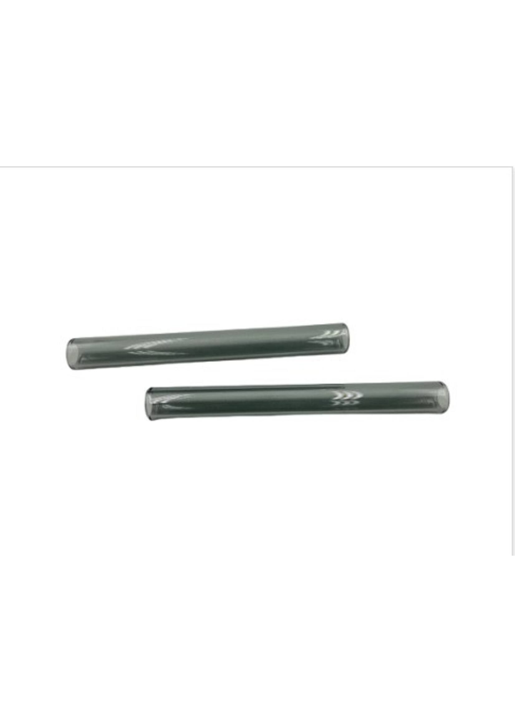 6" Thick Colored Straight Glass Tube