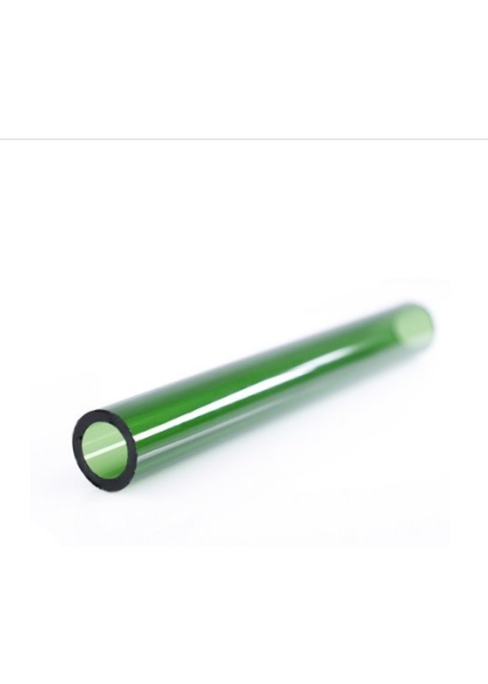 6" Thick Colored Straight Glass Tube