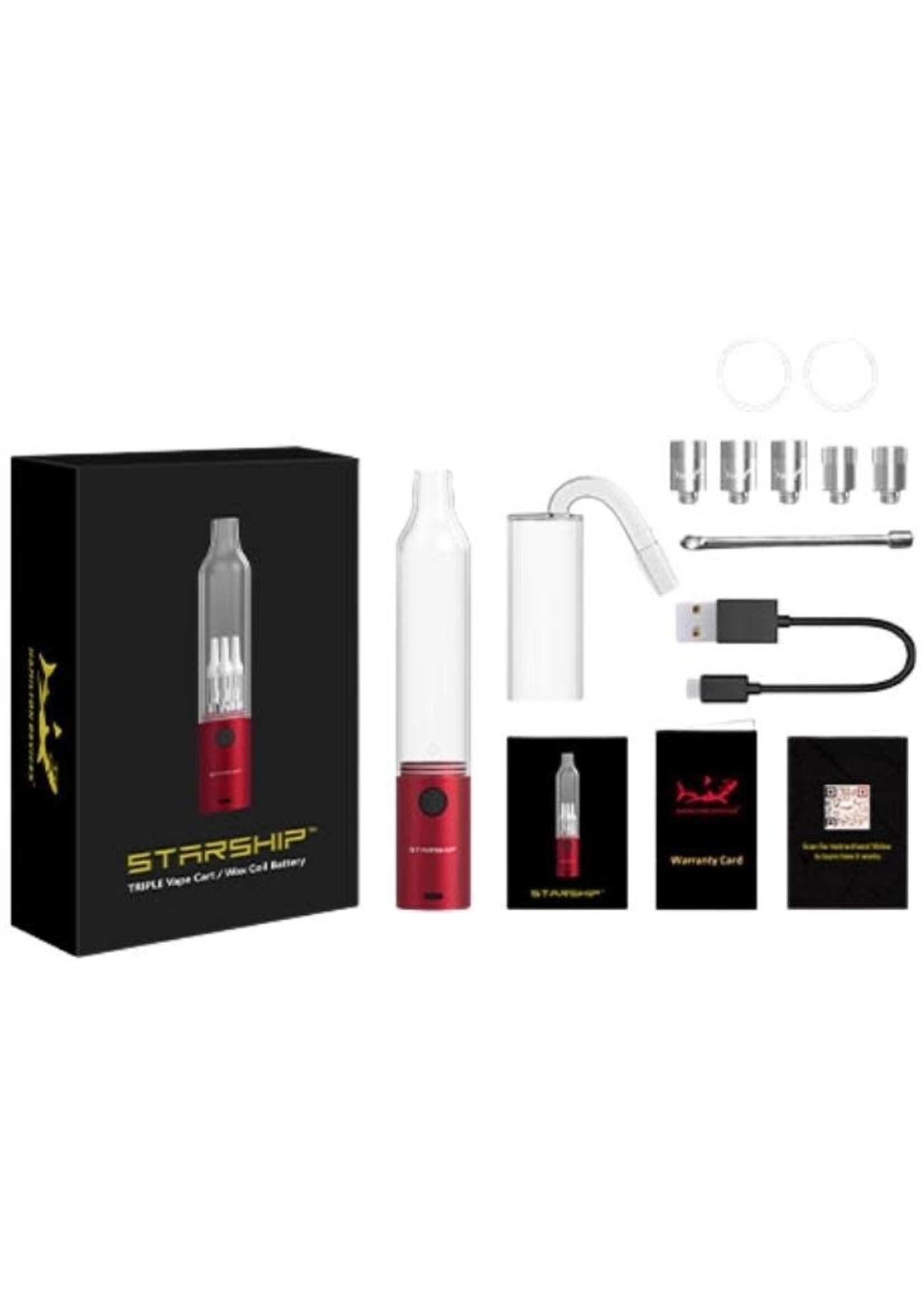 Hamilton Hamilton Devices Starship Triple Vape Cart Battery