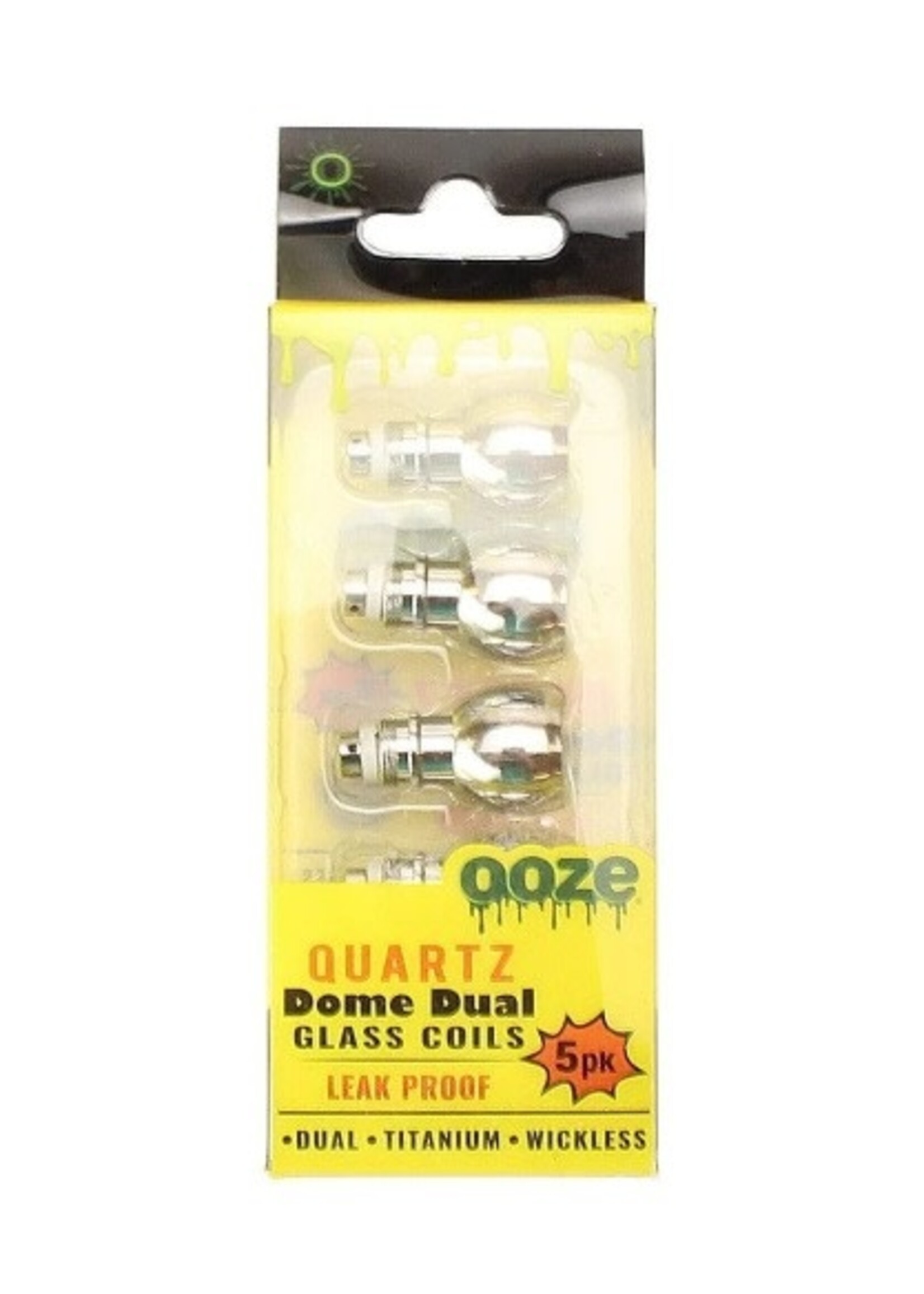 Ooze Ooze Dome Dual QUARTZ Coils 5PK