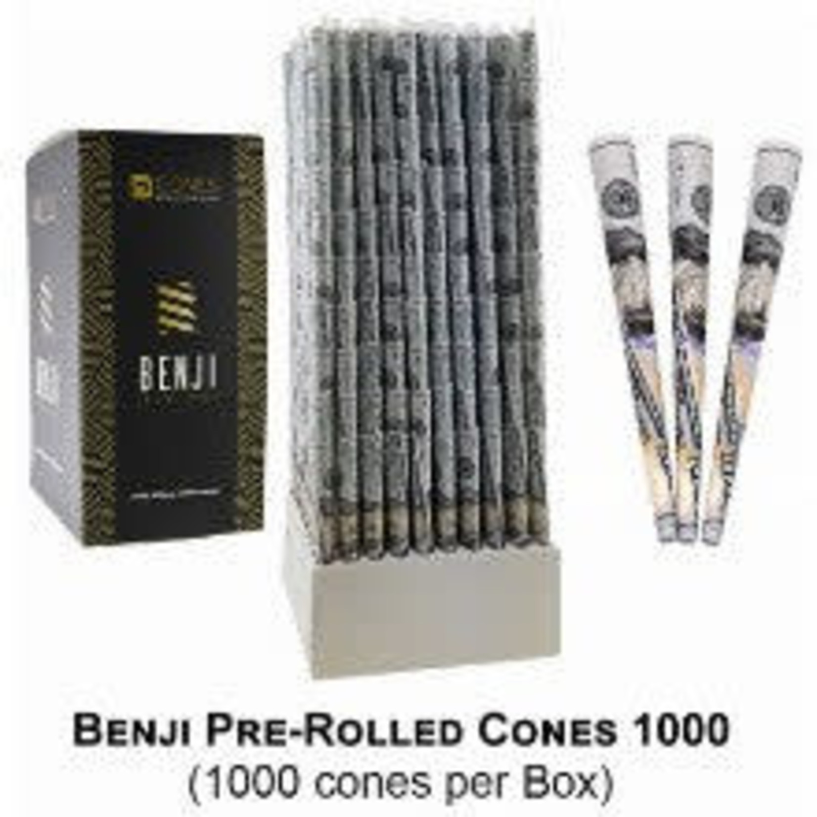 Benji Benji Pre-Rolled Cones Bulk Box