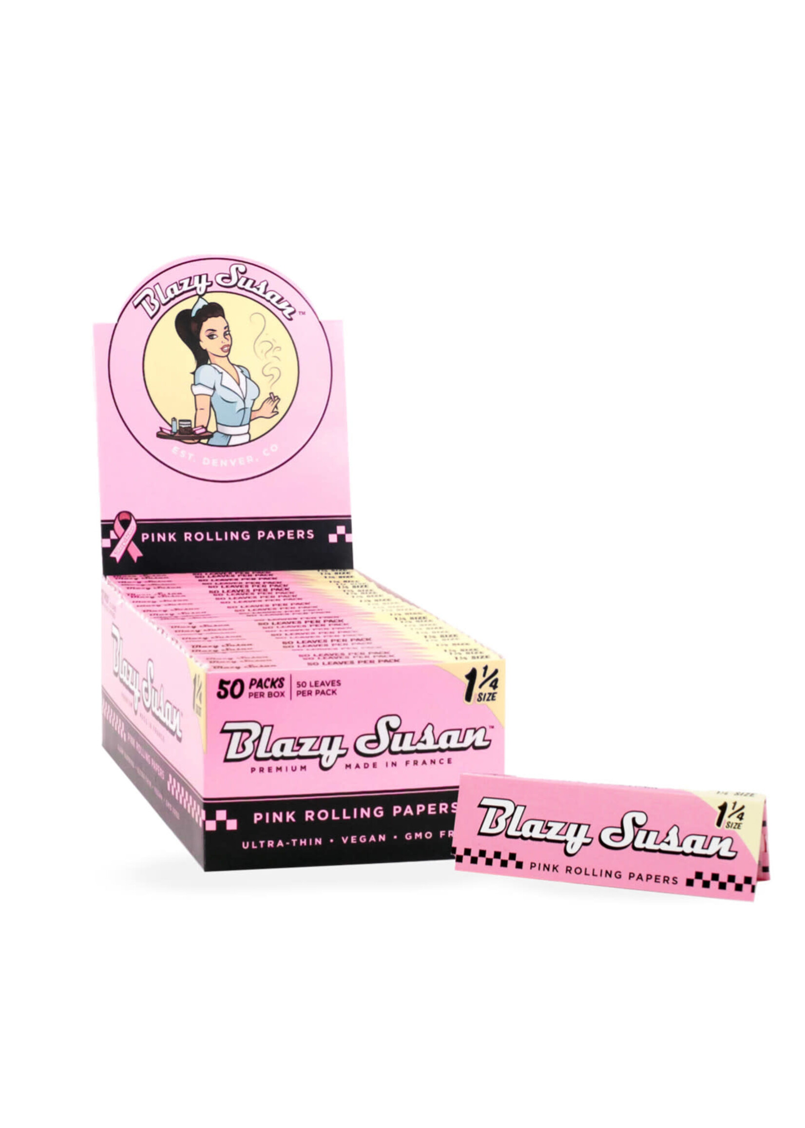 Blazy Susan Blazy Susan® - Pink 1¼ Rolling Papers