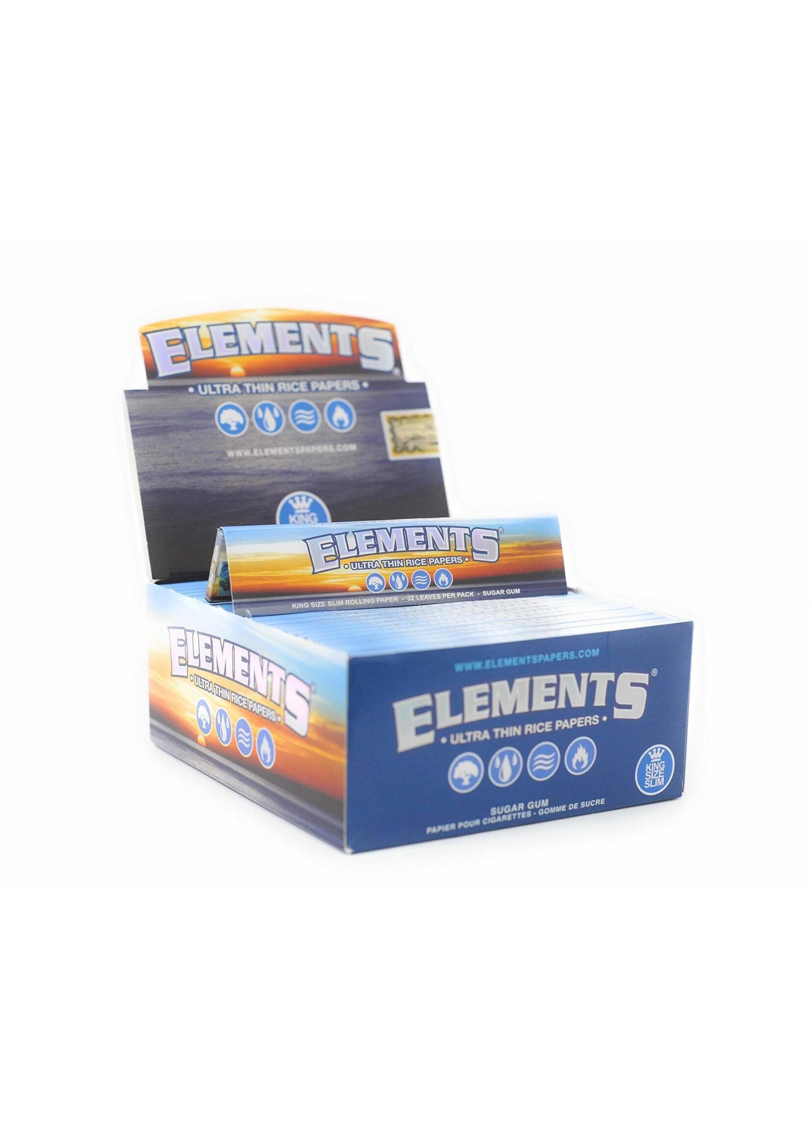 Elements Elements Ultra-Thin Rice Paper King Size