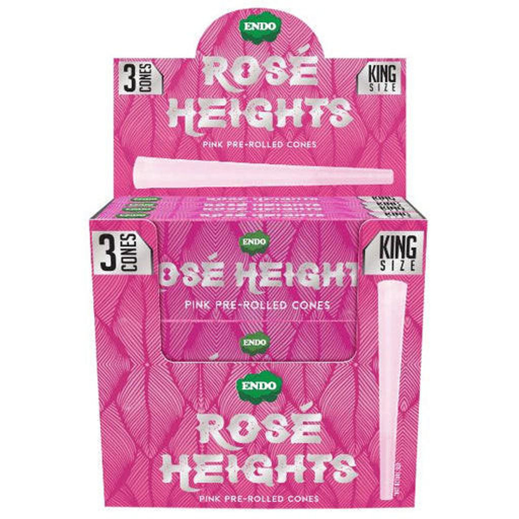 Endo Rose Endo Rose Heights  Pink Pre-Rolled Cone Rolling Paper
