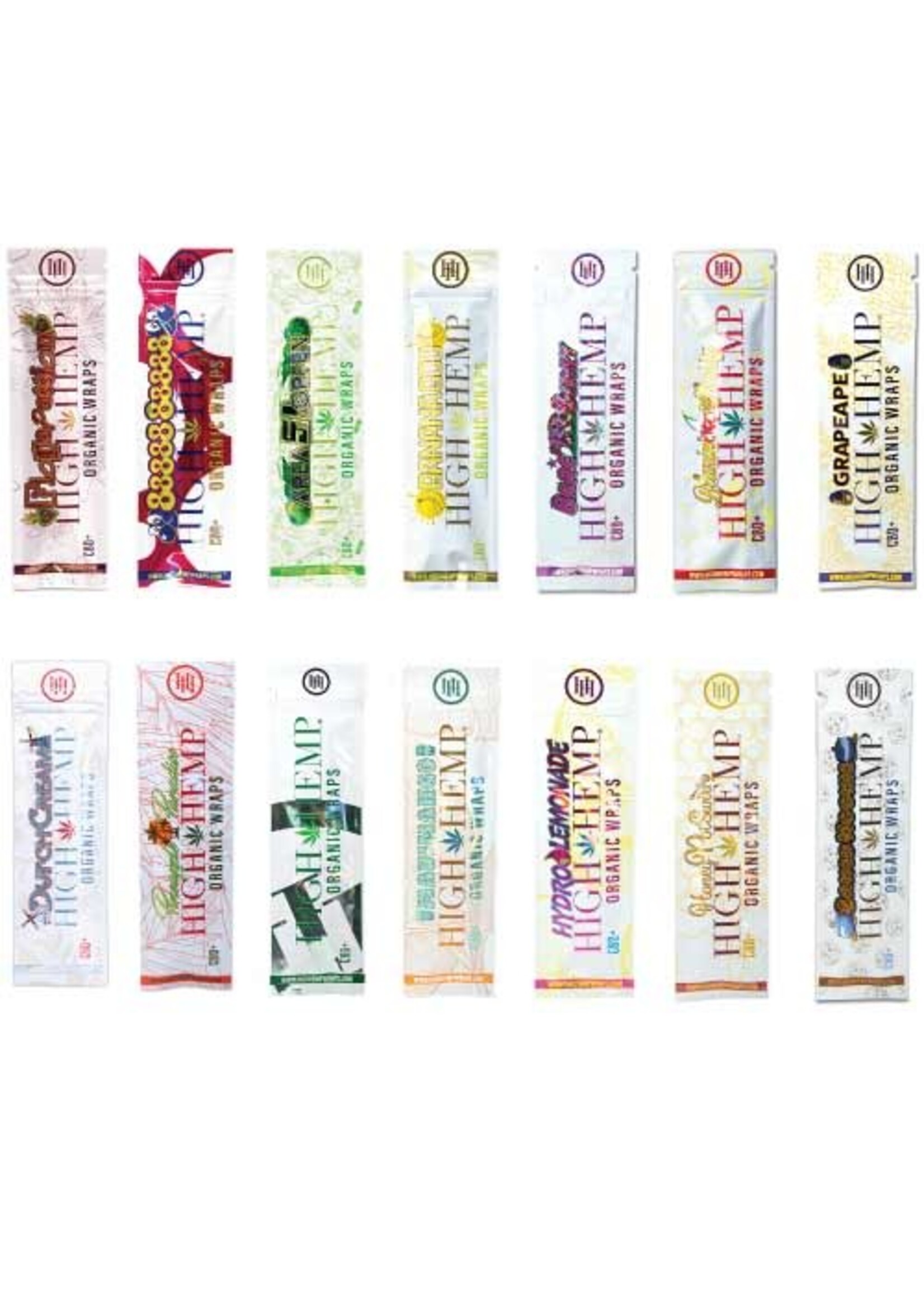 High Hemp High Hemp Organic CBD Blunt Wraps