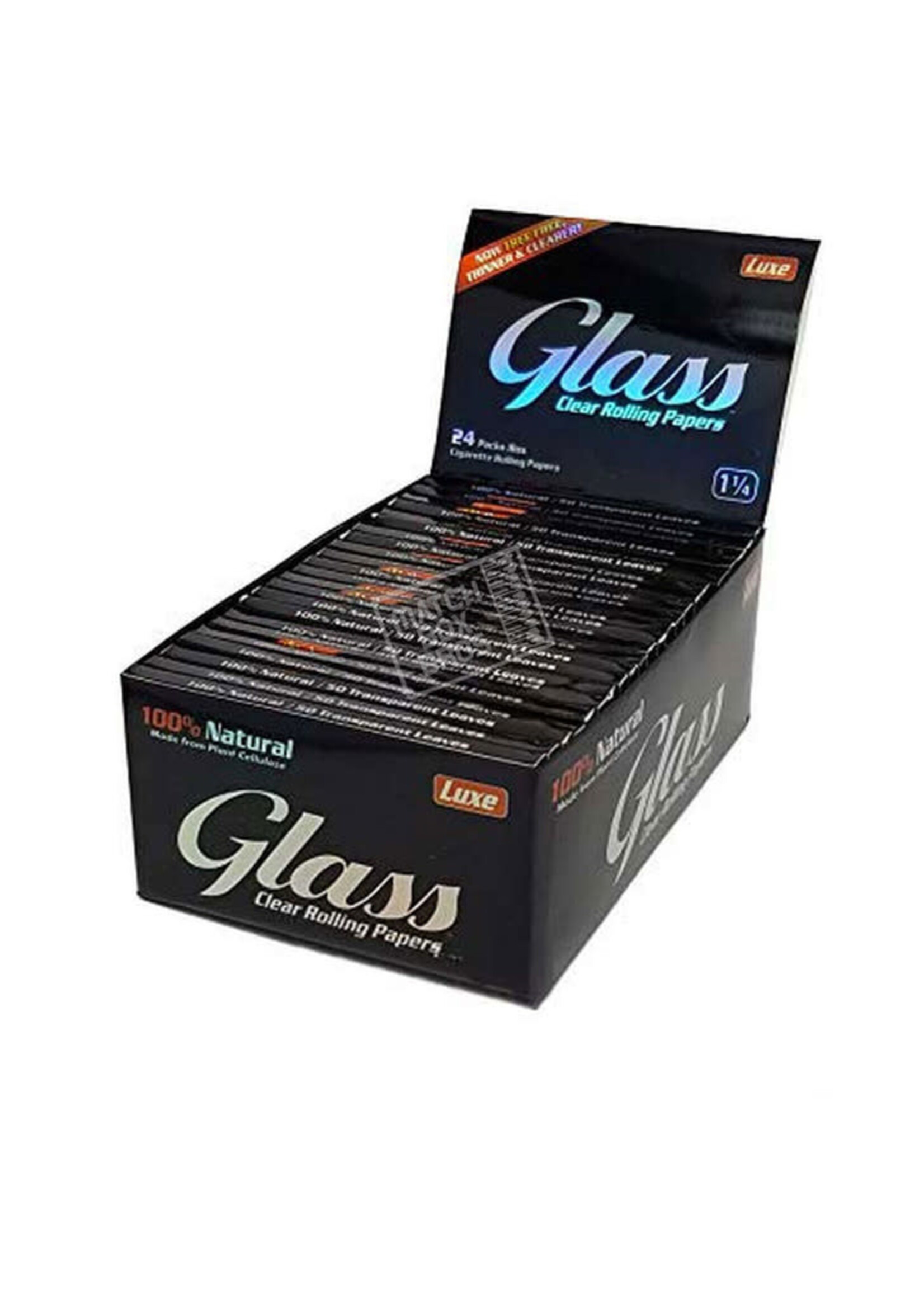 Luxe Glass Luxe - Glass Clear Rolling Papers Cellulose