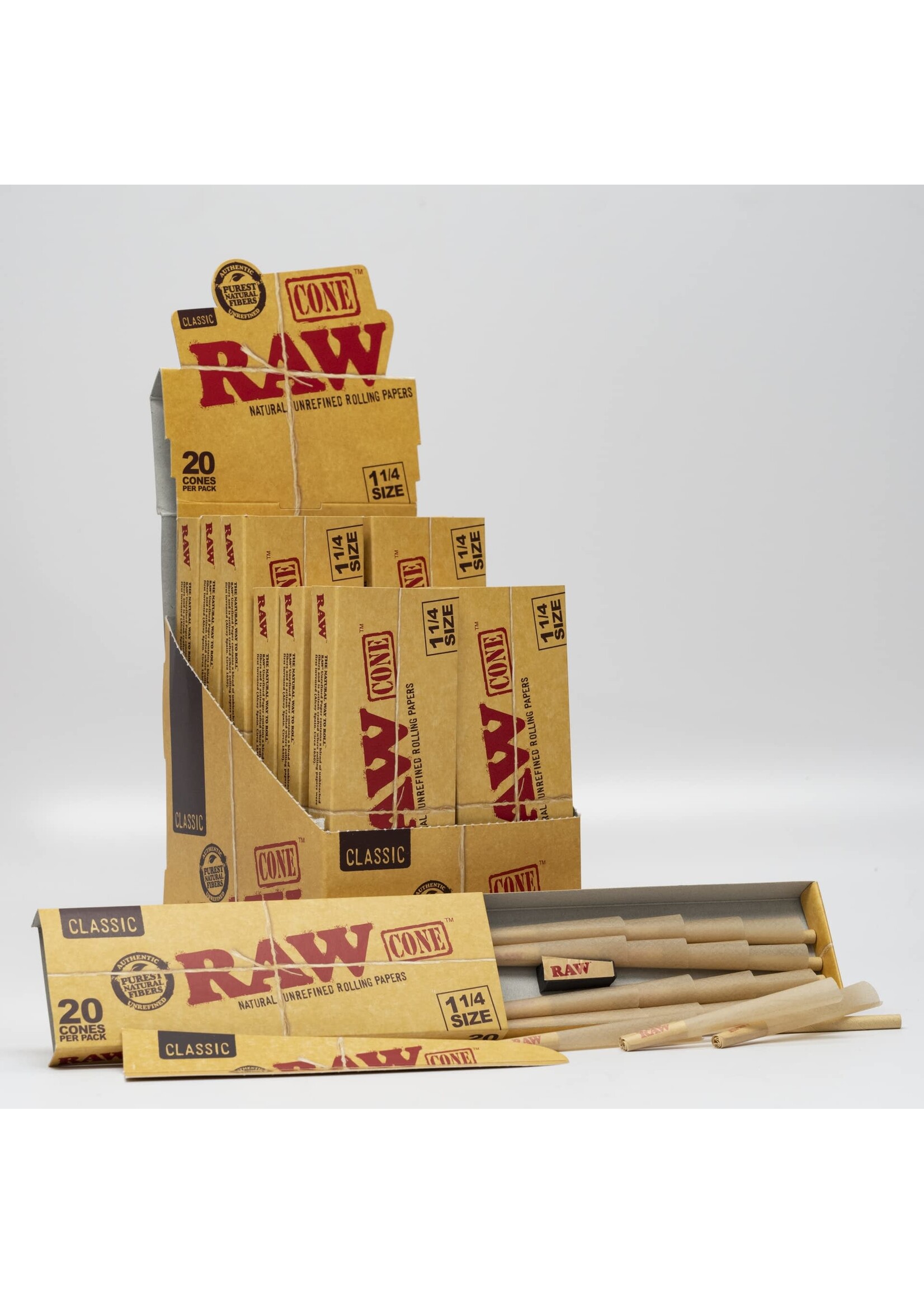 Raw® RAW® - Classic Pre-Roll Cones - 20pk