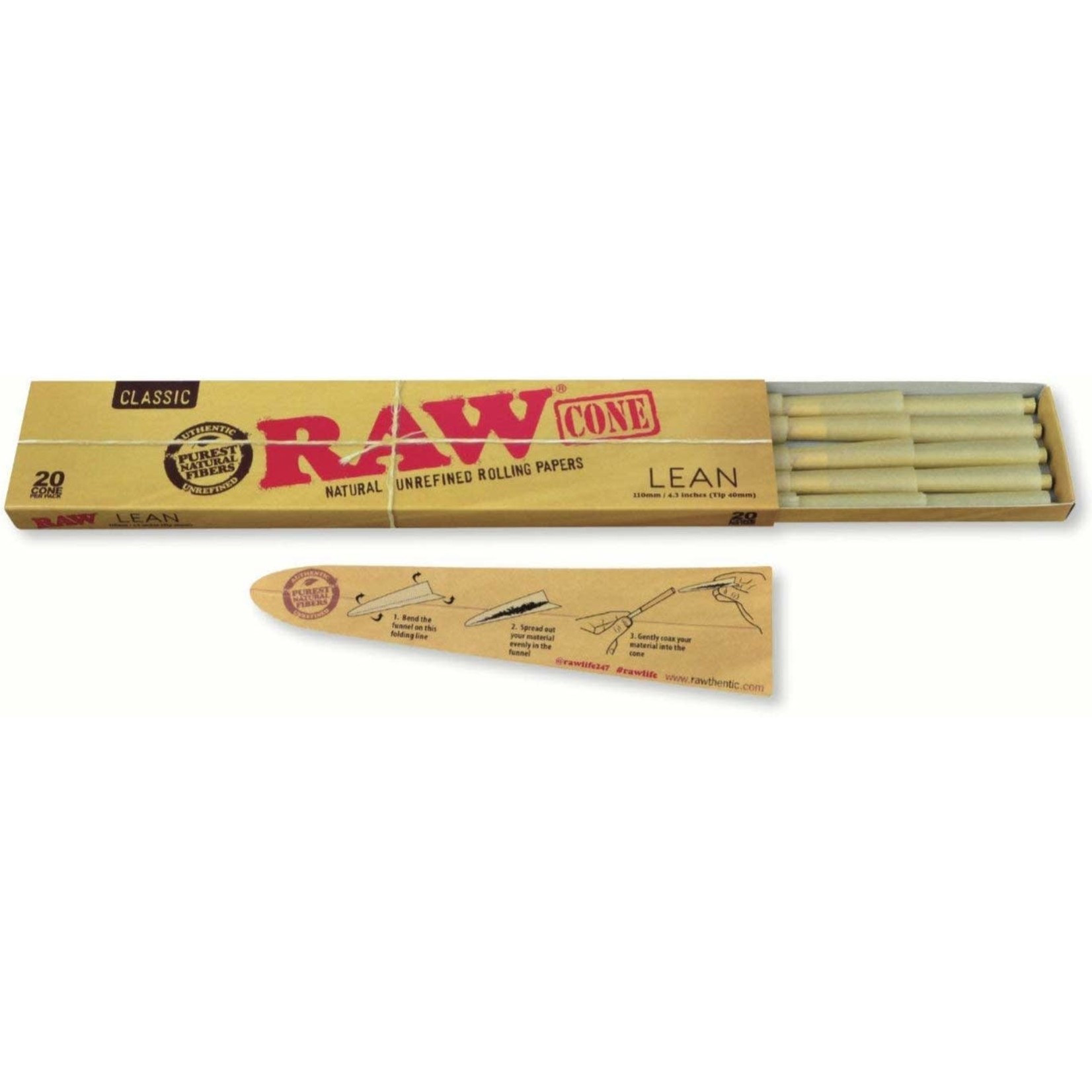 Raw® RAW® - Classic Pre-Roll Cones - 20pk