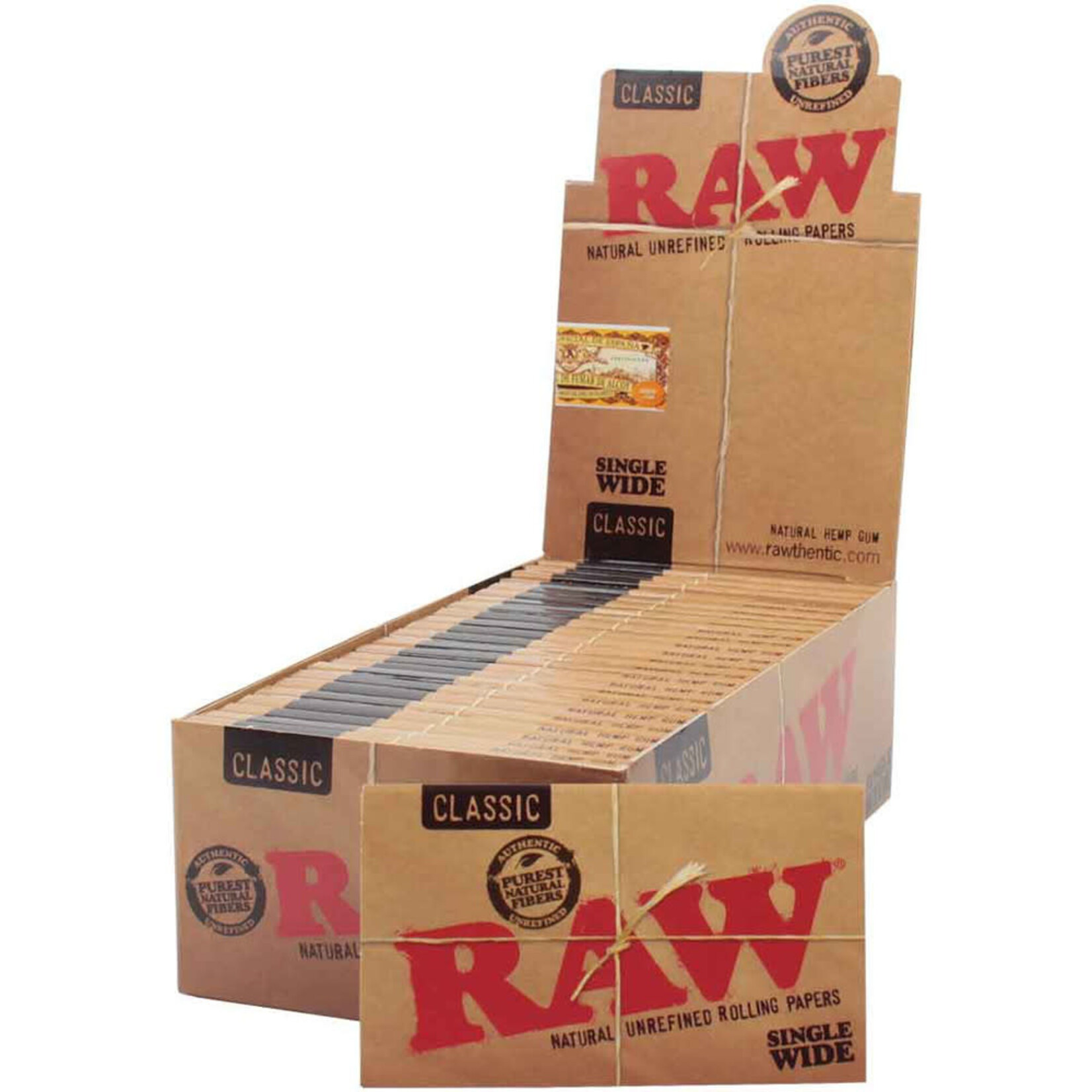 Raw® RAW® - Classic Rolling Papers - Assorted Sizes
