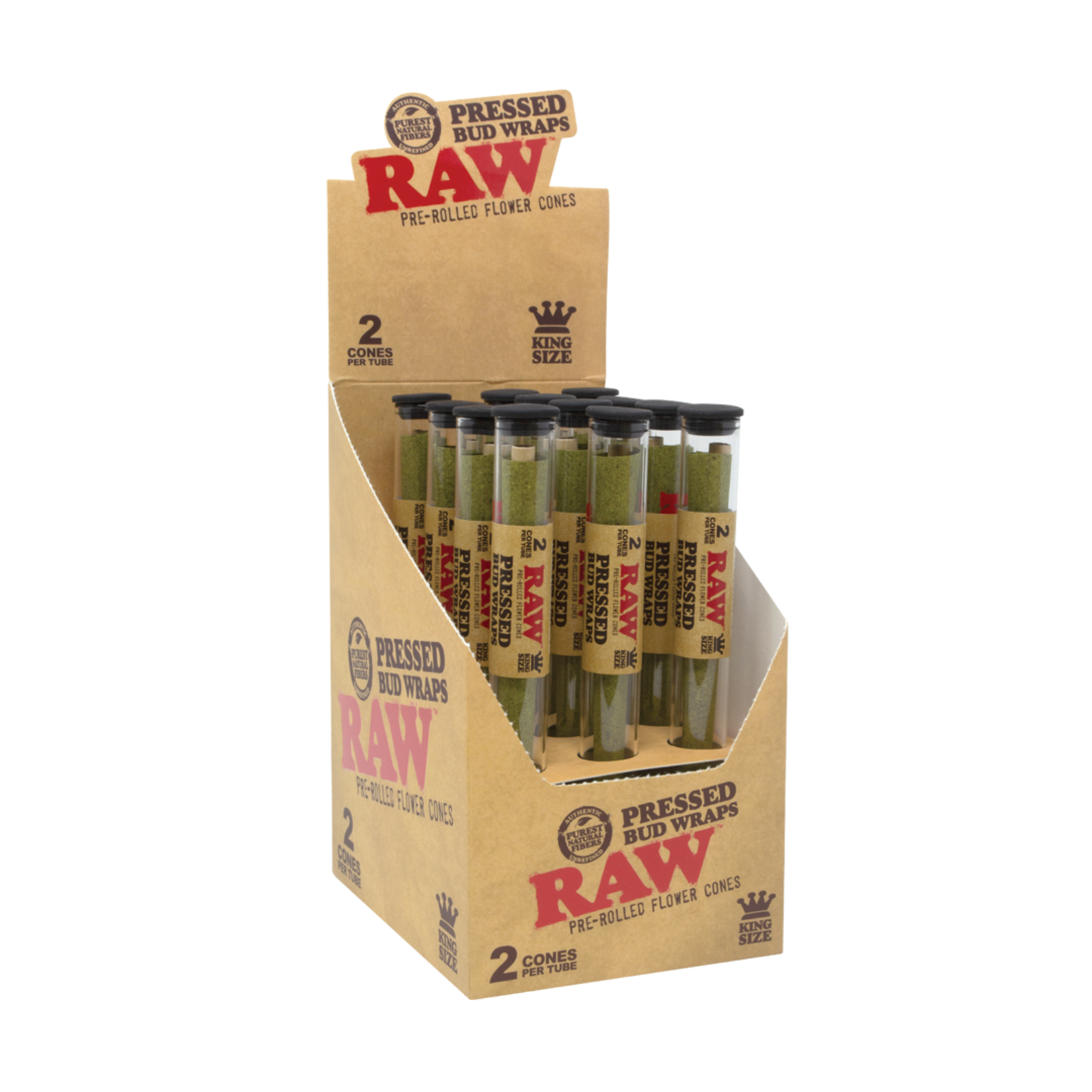 Raw® RAW® - Pressed Bud Wrap Cone