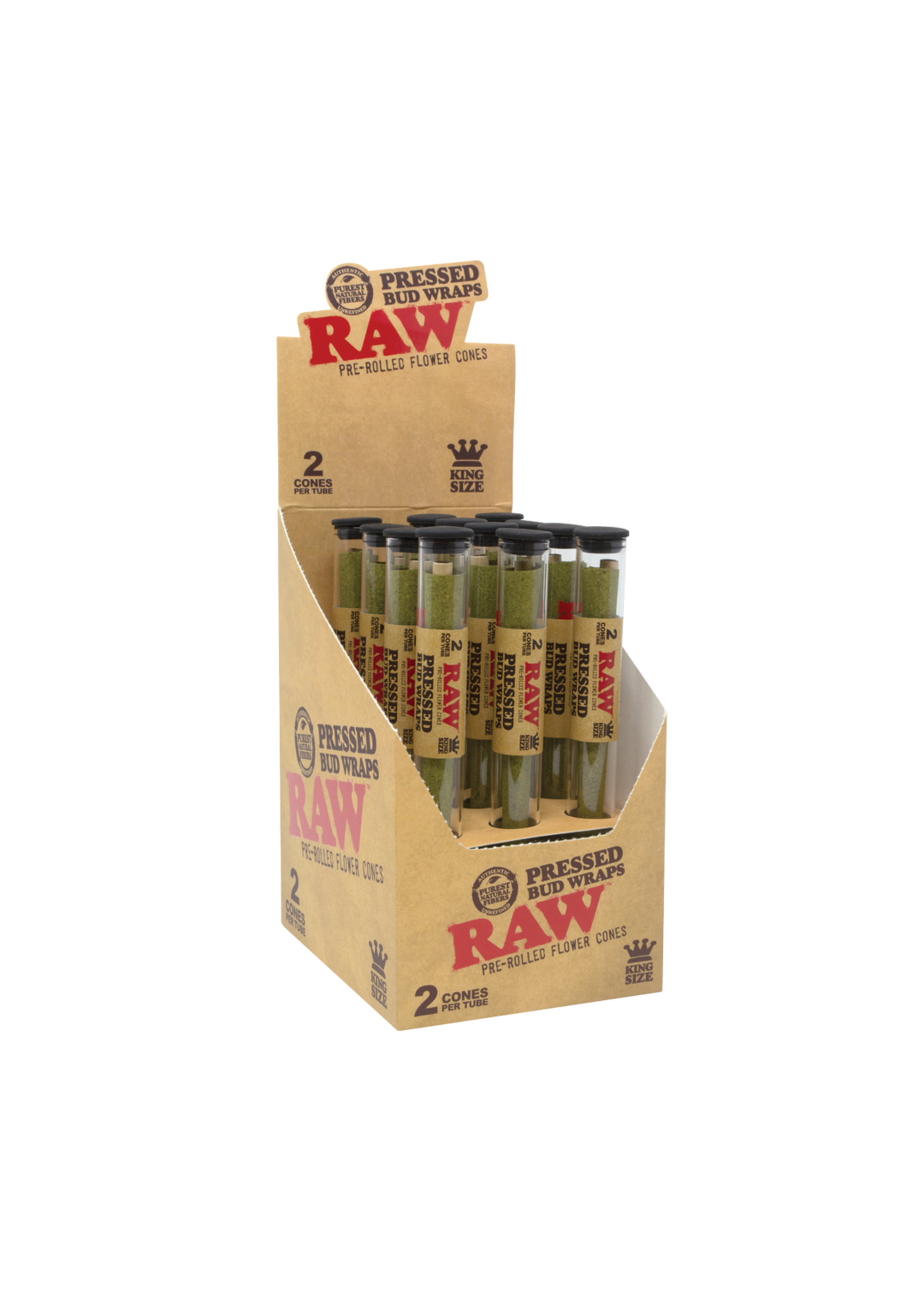 Raw® RAW® - Pressed Bud Wrap Cone