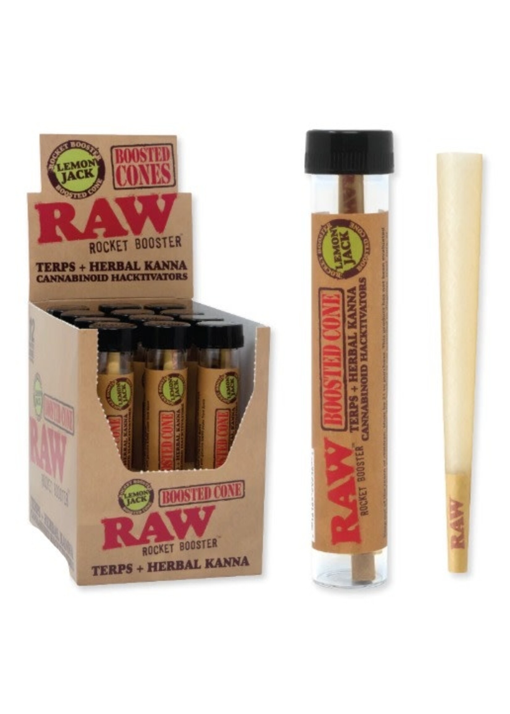 Raw® Raw® - Rocket Boost Terpene Infused Cones