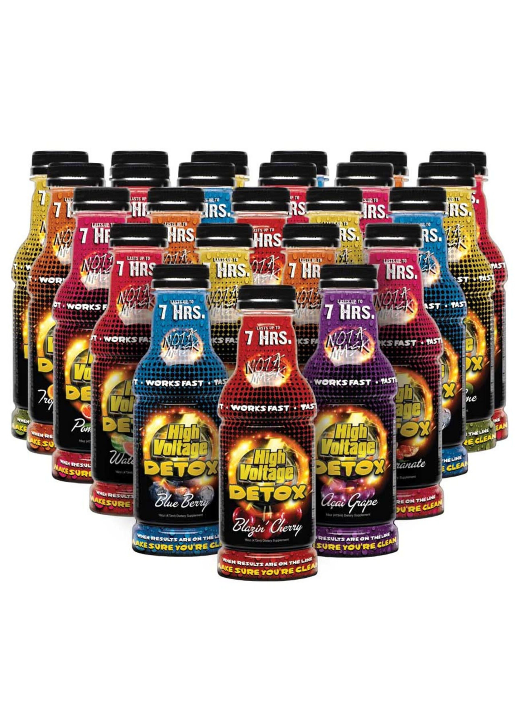 High Voltage High Voltage Detox Drinks Assorted Flavors