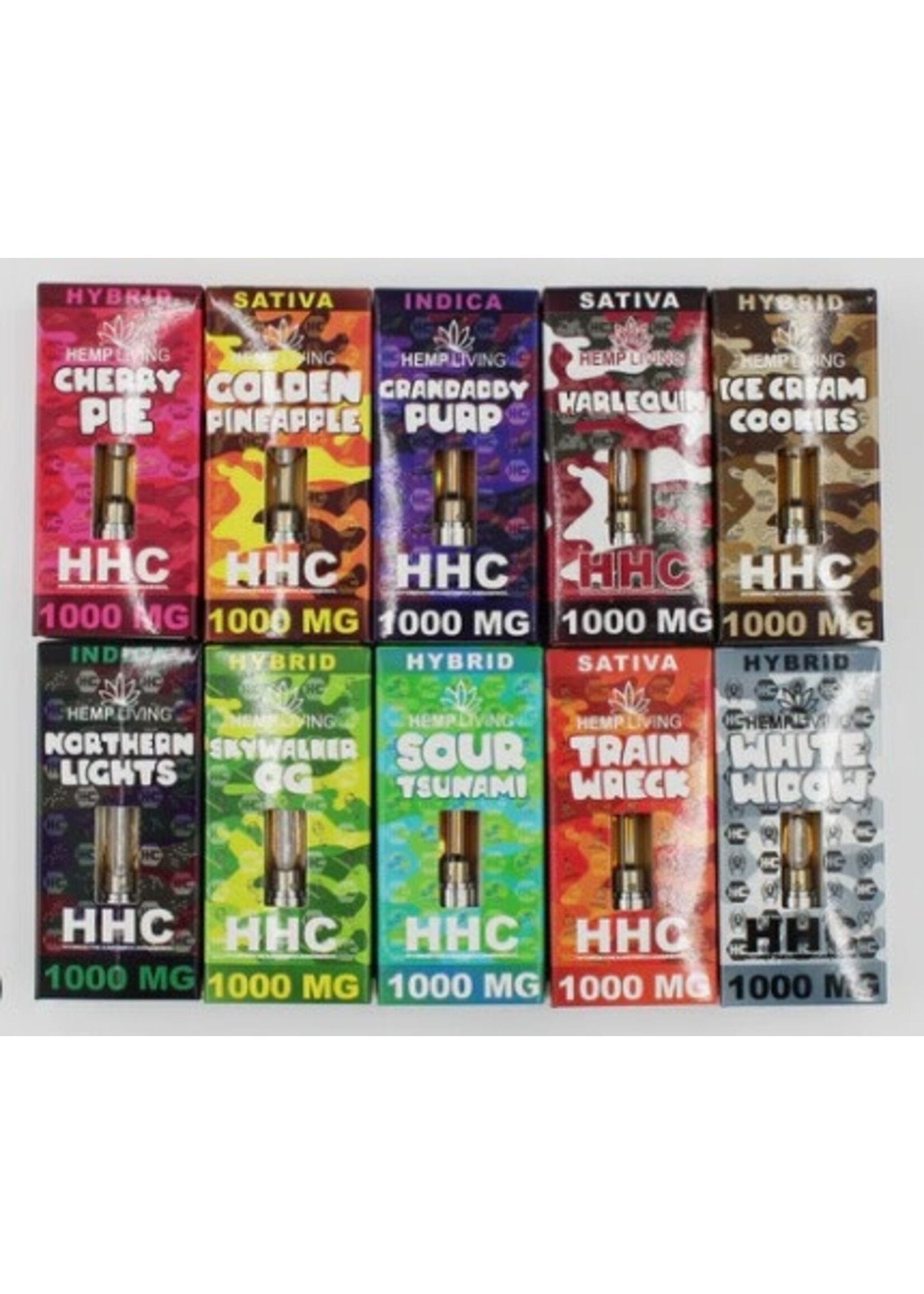 Hemp Living Hemp Living HHC 1000mg Cartridges