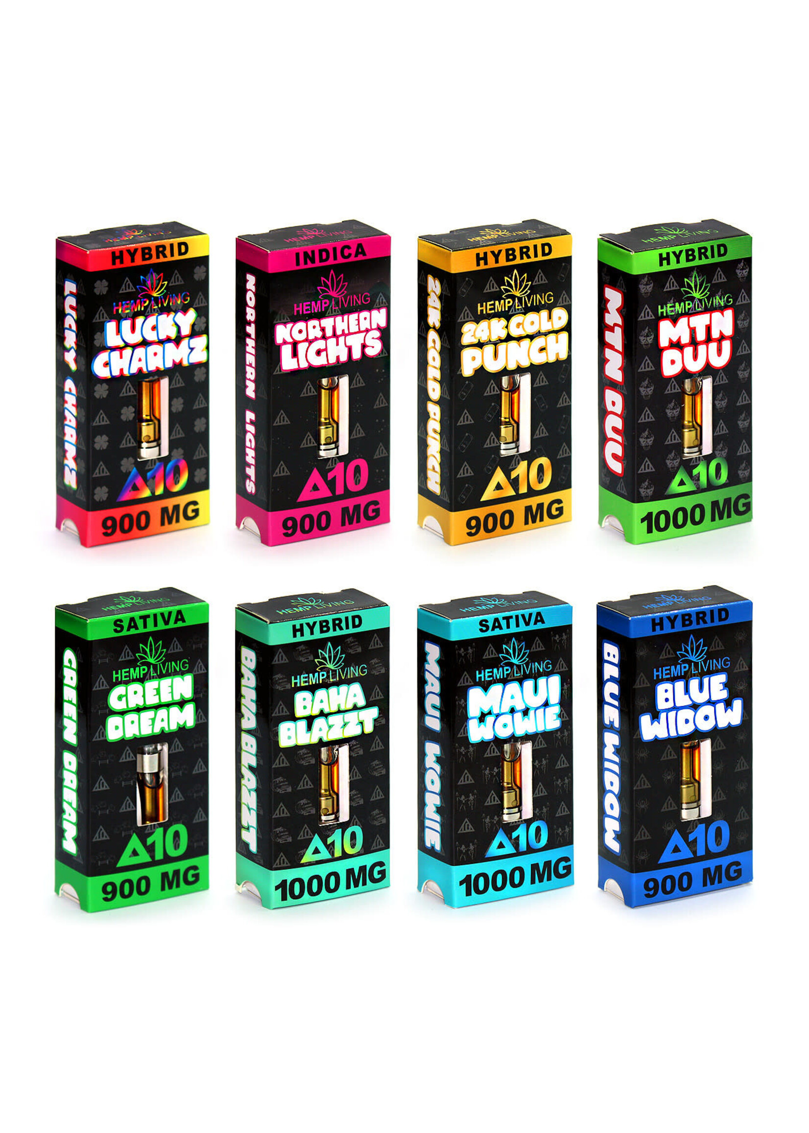 Hemp Living Hemp Living Delta 10 Vape Cartridge 900mg