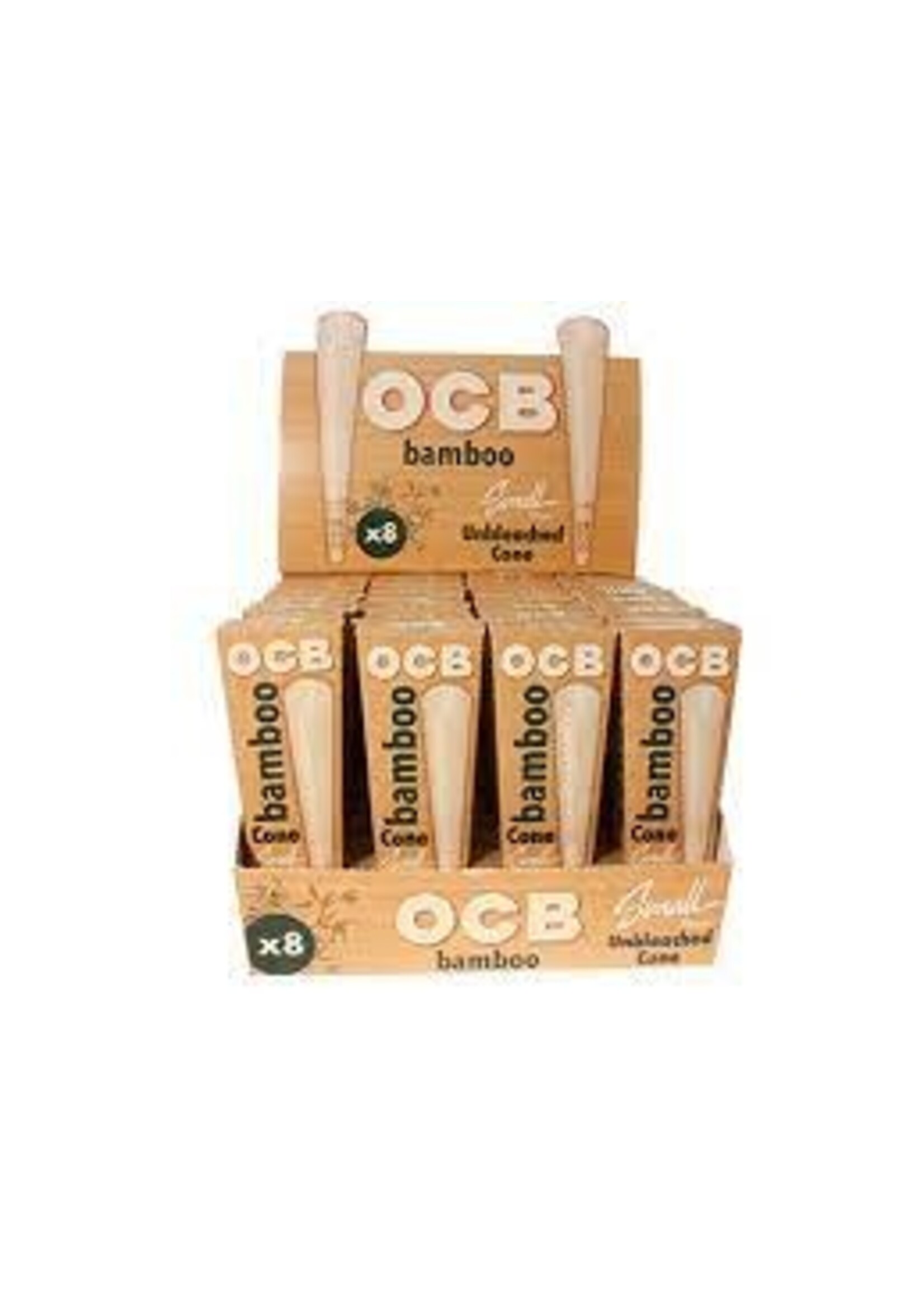 OCB Cone OCB Bamboo/Organic Pre-Rolled Cone Assorted Sizes