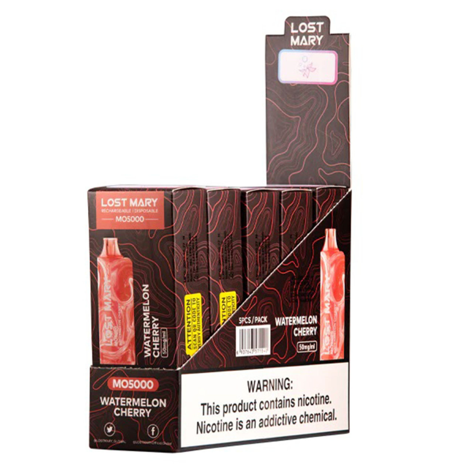 Lost Mary Lost Mary MO5000 - Disposable 13.5ml 5%