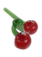 6" Double Cherry Novelty Hand Pipe