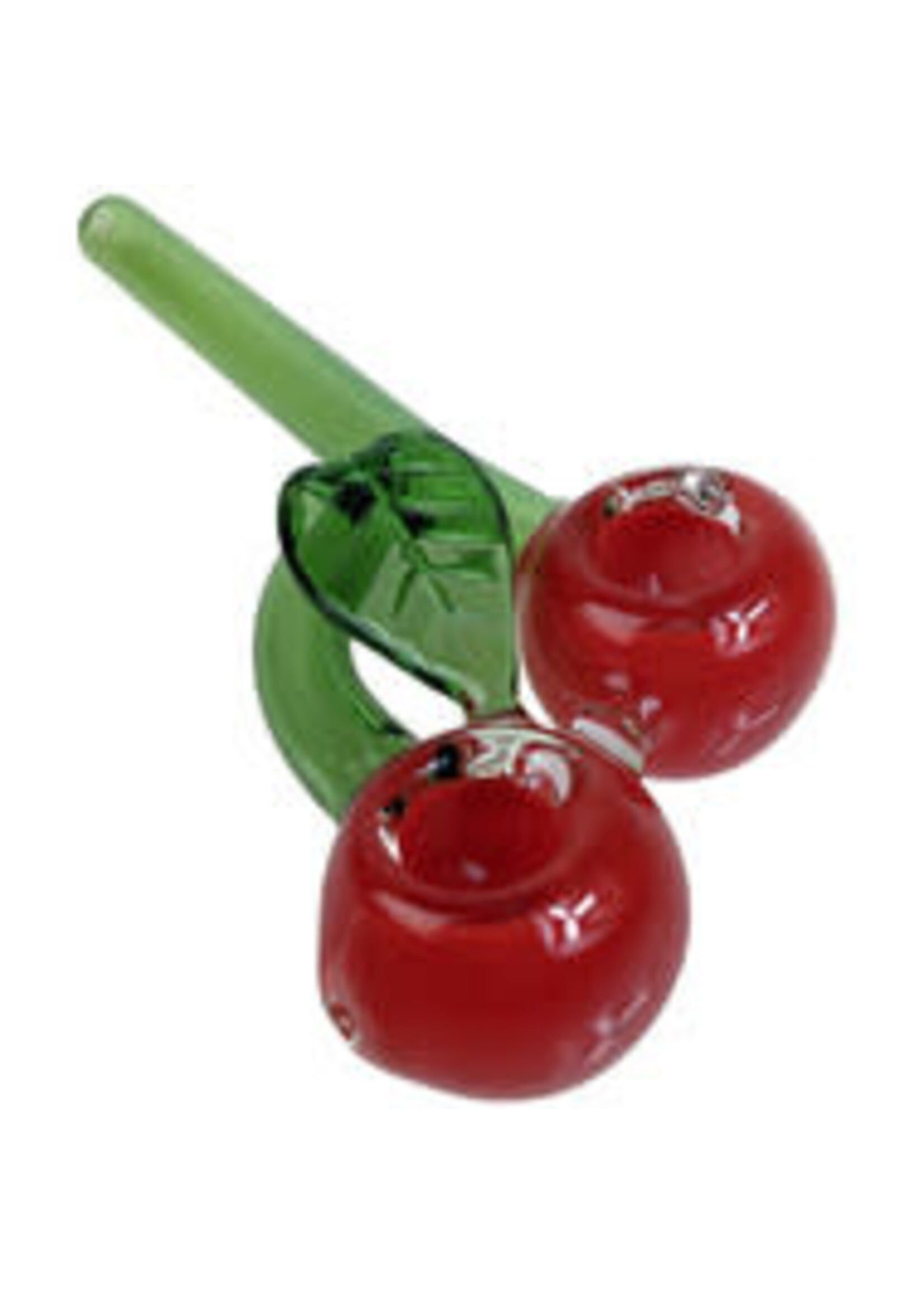 6" Double Cherry Novelty Hand Pipe
