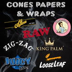 Rolling Papers l Cones l Wraps