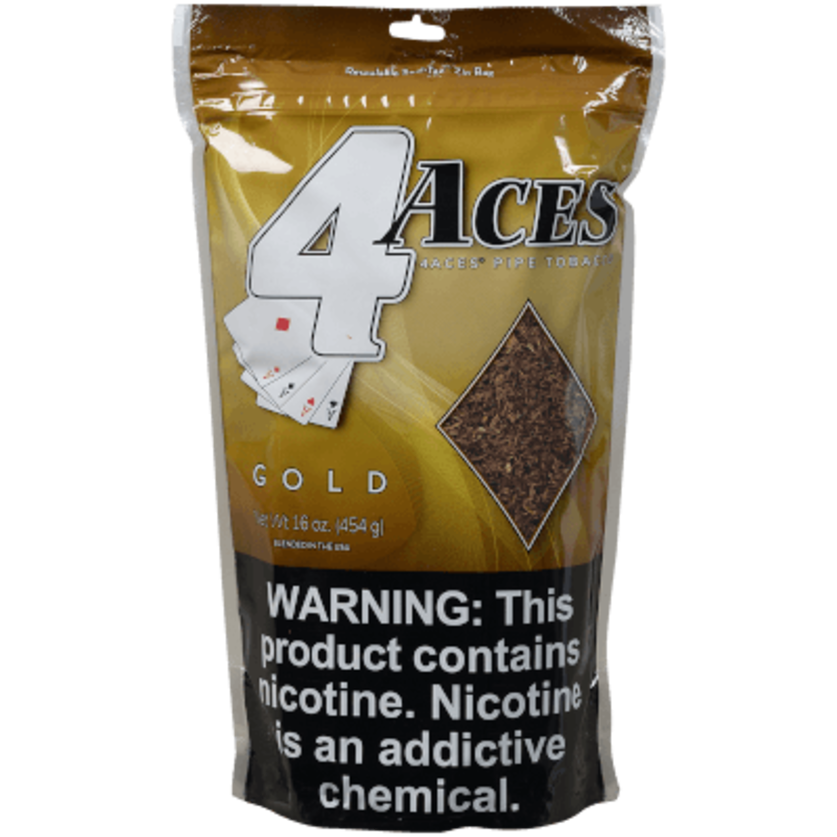 4 Aces 4 Aces Pipe Tobacco - 16oz