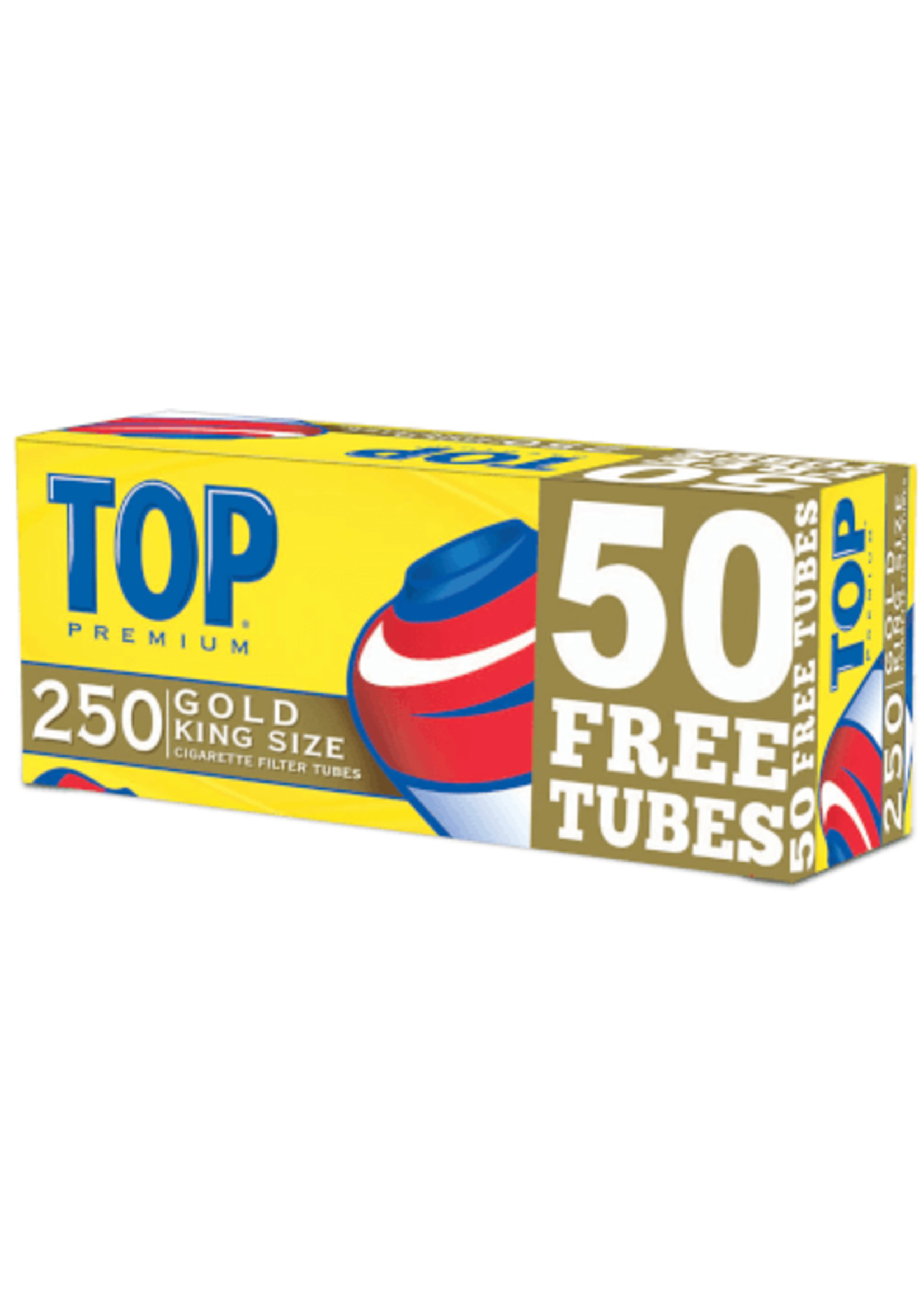 TOP Top Cigarette Filter Tubes 250ct.
