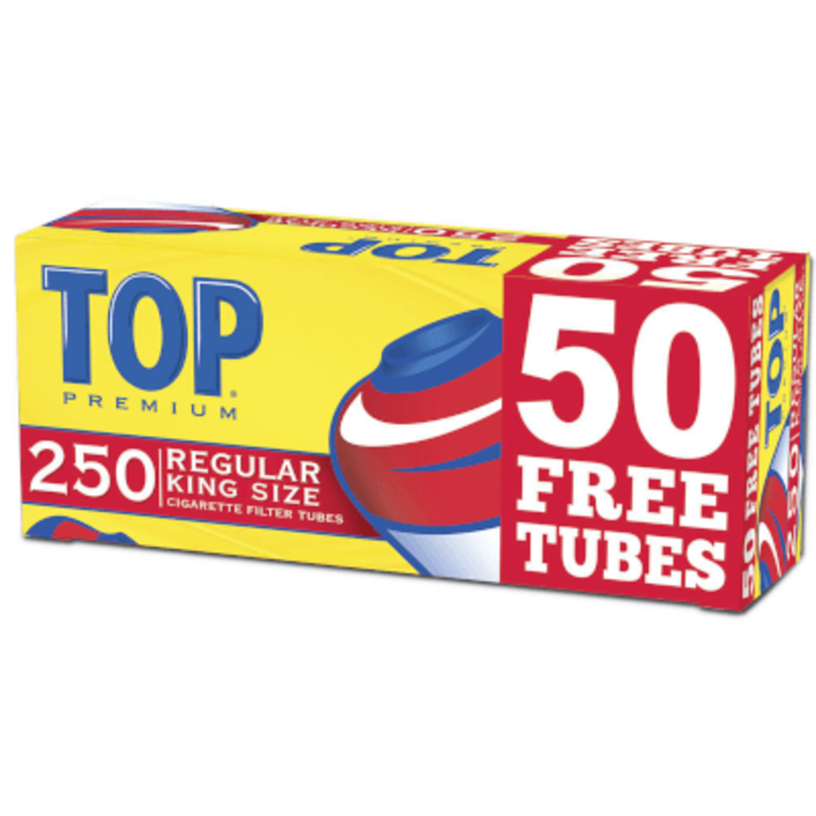 TOP Top Cigarette Filter Tubes 250ct.