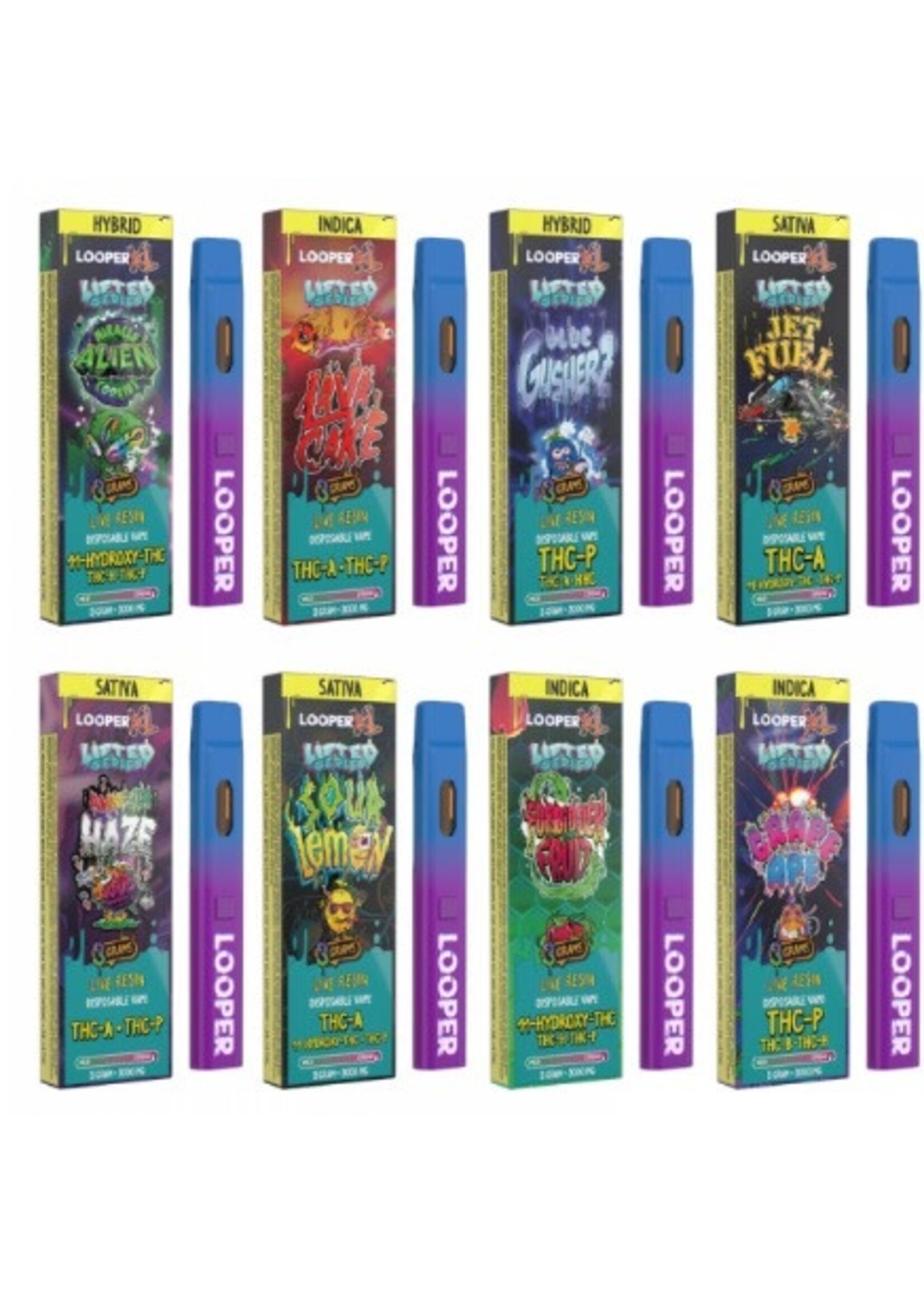 Looper Looper XL Delta Live Resin  Disposable 3gm