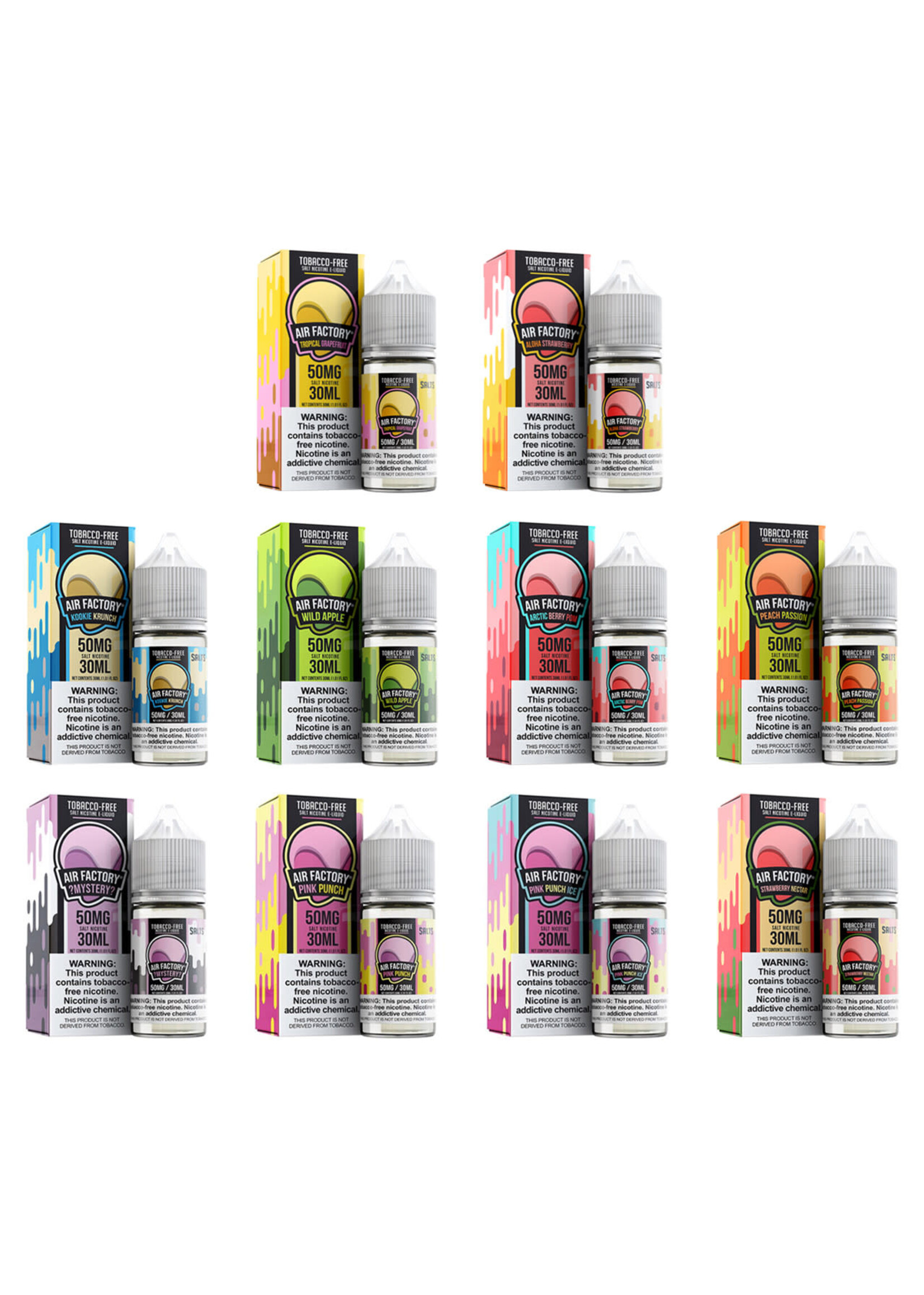 Air Factory Air Factory  Synthetic Nicotine Salt E-Liquid 30ML