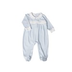 Nella Pima Nella Pima Gingham Smocked Footie