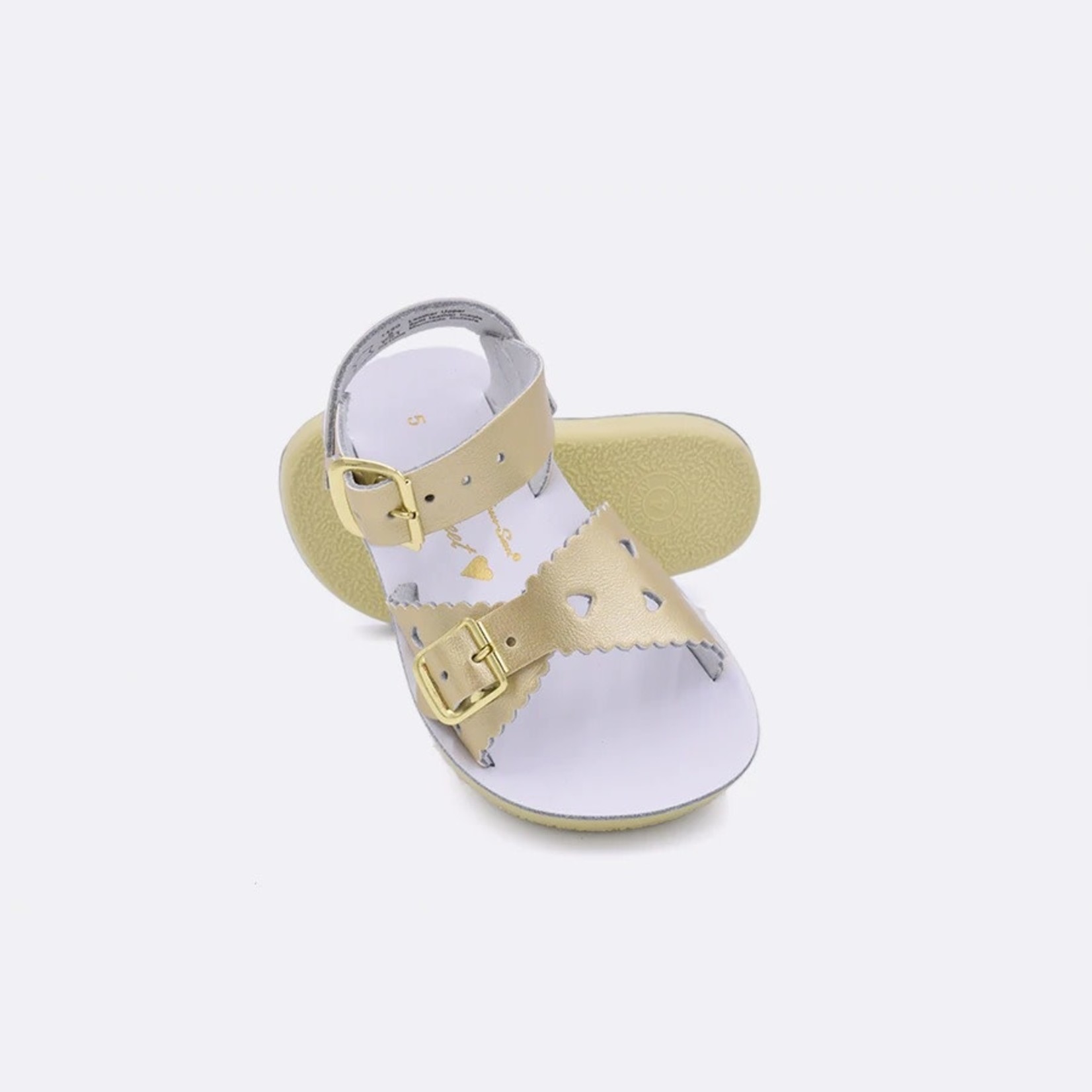 Sun San Salt Water Sandals Gold Sweetheart Sun Sans