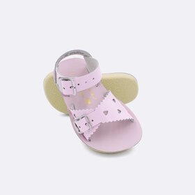 Sun San Salt Water Sandals Shiny Pink Sweetheart Sun Sans