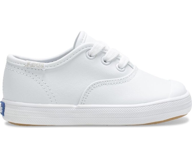 Keds White Lace Champ