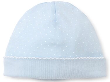 Kissy Kissy Blue w/ White Dots Hat