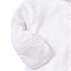Kissy Kissy Pink Dots Footie
