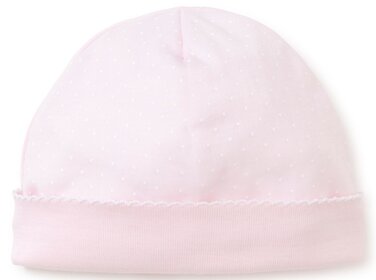Kissy Kissy Pink w/ White Dots Hat