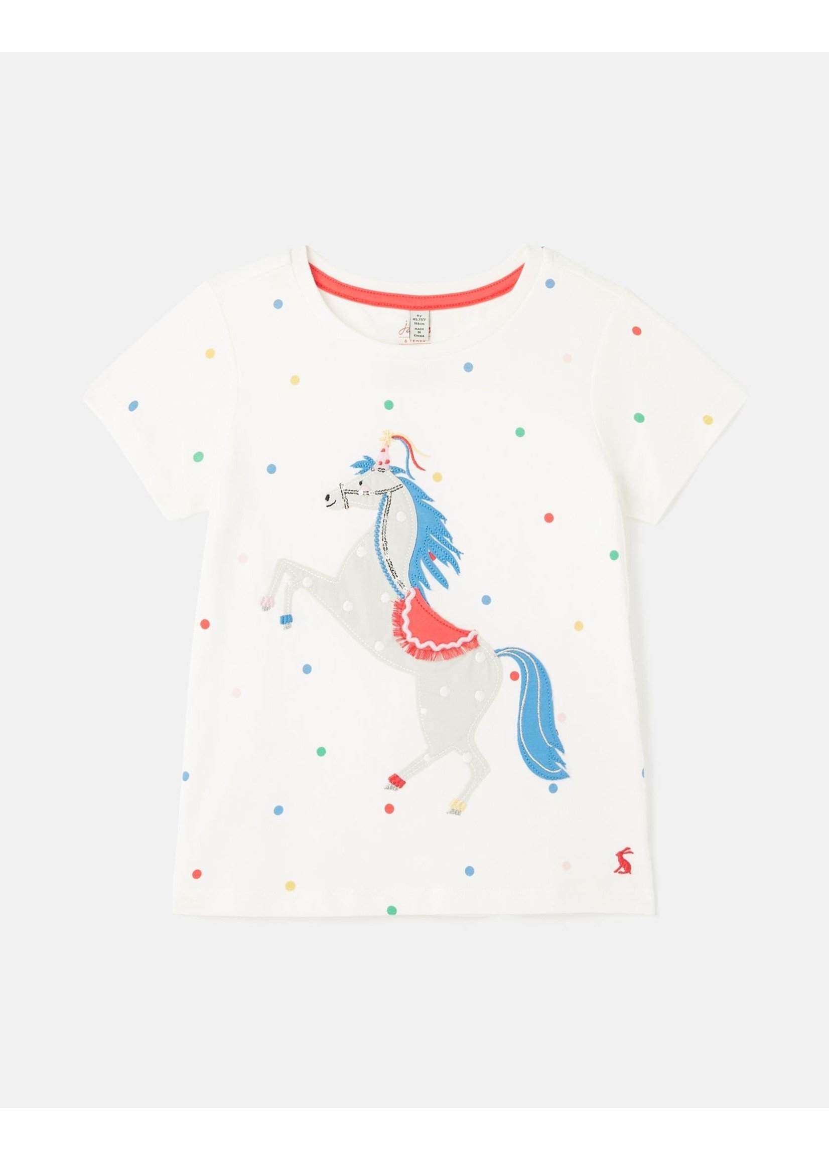 Joules Spotted Horse Tee Shirt