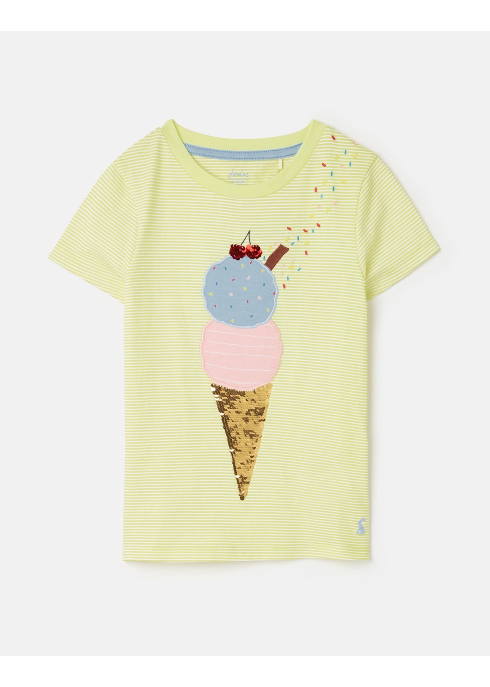 Joules Ice Cream Sequin Shirt