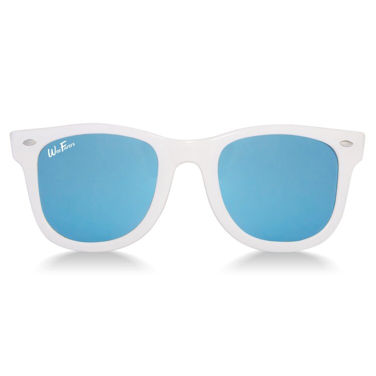 Weefarers White/Sky Blue Polarized