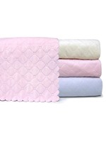 A Soft Idea Nana's Quilted Plush Baby Blanket