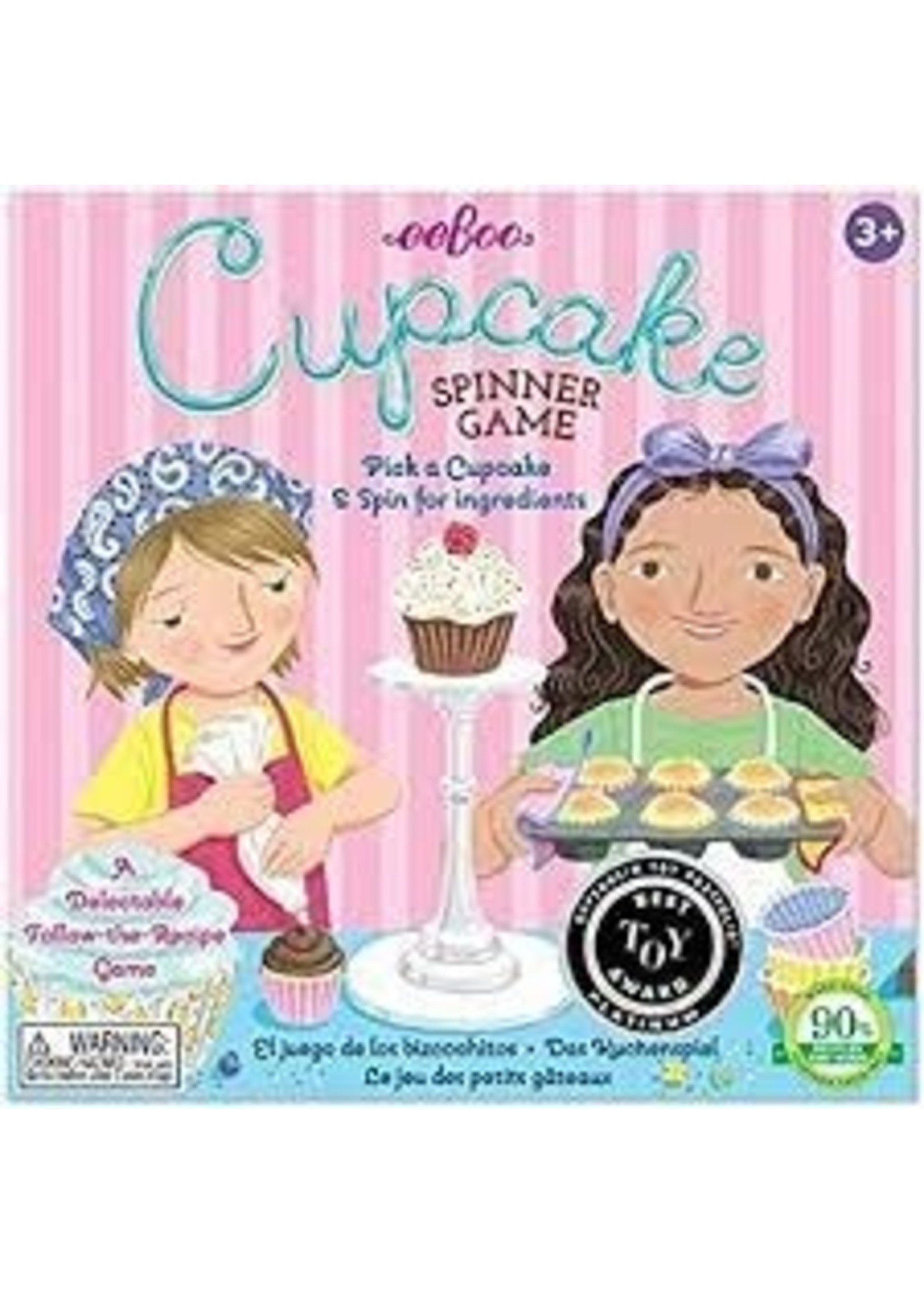 eeboo Cupcake Spinner Game
