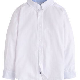 Little English White Button Down Shirt