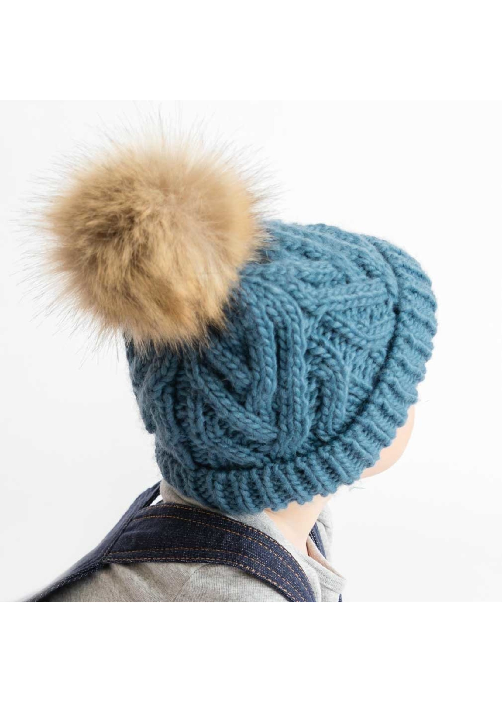 Huggalugs Pop Cable Hat