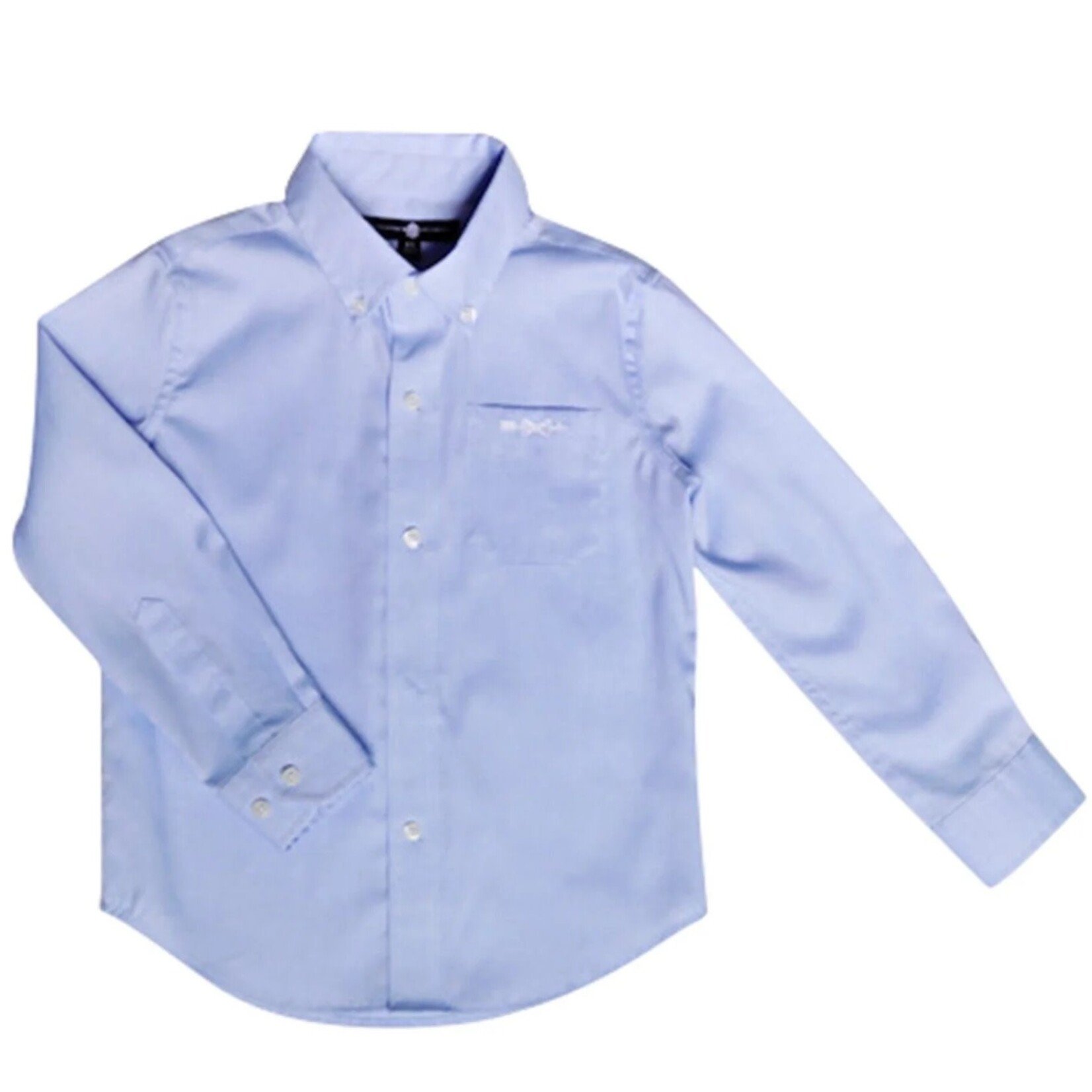 Brown Bowen Bluffton Blue Button Down