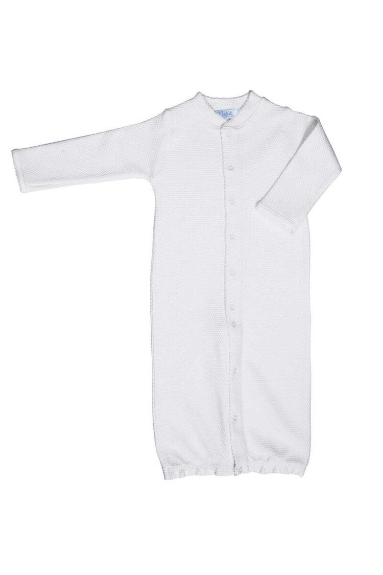 Nella Pima White Bubble Converter Gown